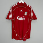 Shop 2006/08 LIVERPOOL TORRES #9 HOME SHIRT (L) ADIDAS, classic football shirts, vintage football shirts & retro soccer jerseys at Cult Kits