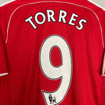 Shop 2006/08 LIVERPOOL TORRES #9 HOME SHIRT (M) ADIDAS, classic football shirts, vintage football shirts & retro soccer jerseys at Cult Kits