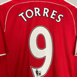 Shop 2006/08 LIVERPOOL TORRES #9 HOME SHIRT (M) ADIDAS, classic football shirts, vintage football shirts & retro soccer jerseys at Cult Kits