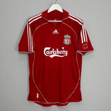 Shop 2006/08 LIVERPOOL TORRES #9 HOME SHIRT (M) ADIDAS, classic football shirts, vintage football shirts & retro soccer jerseys at Cult Kits