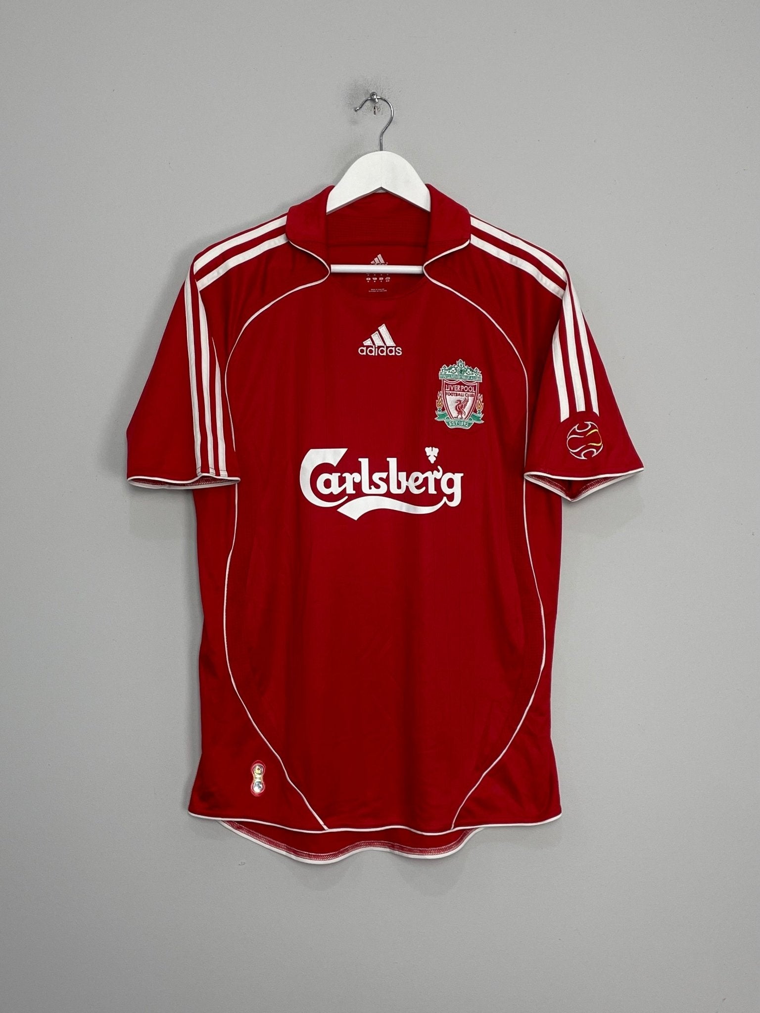 Shop 2006/08 LIVERPOOL TORRES #9 HOME SHIRT (M) ADIDAS, classic football shirts, vintage football shirts & retro soccer jerseys at Cult Kits