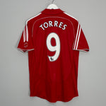Shop 2006/08 LIVERPOOL TORRES #9 HOME SHIRT (M) ADIDAS, classic football shirts, vintage football shirts & retro soccer jerseys at Cult Kits