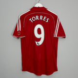 Shop 2006/08 LIVERPOOL TORRES #9 HOME SHIRT (M) ADIDAS, classic football shirts, vintage football shirts & retro soccer jerseys at Cult Kits