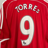 Shop 2006/08 LIVERPOOL TORRES #9 HOME SHIRT (XL) ADIDAS, classic football shirts, vintage football shirts & retro soccer jerseys at Cult Kits