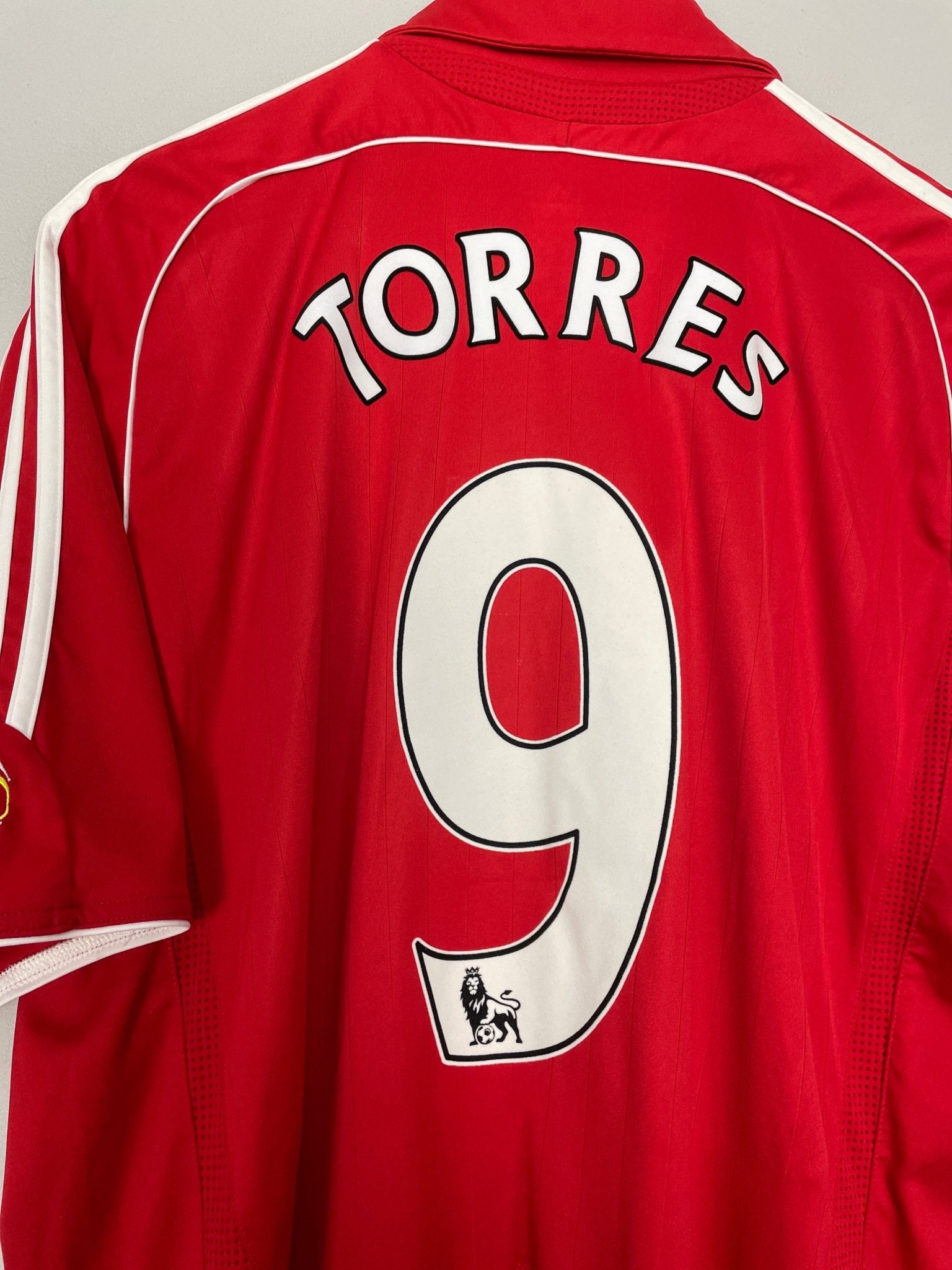 Shop 2006/08 LIVERPOOL TORRES #9 HOME SHIRT (XL) ADIDAS, classic football shirts, vintage football shirts & retro soccer jerseys at Cult Kits