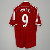 Shop 2006/08 LIVERPOOL TORRES #9 HOME SHIRT (XL) ADIDAS, classic football shirts, vintage football shirts & retro soccer jerseys at Cult Kits