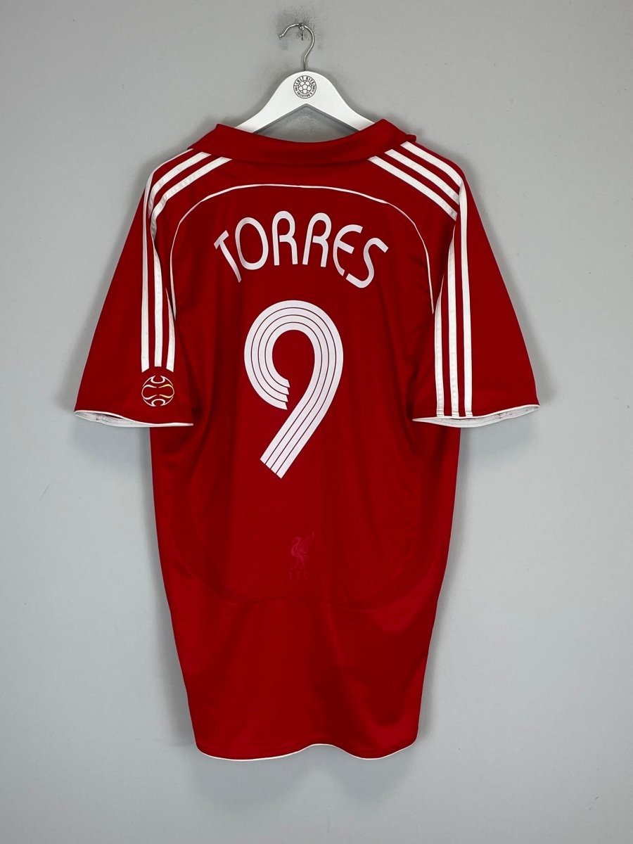 2006/08 LIVERPOOL TORRES 9 HOME SHIRT (XL) ADIDAS - Cult Kits - XL - Buy Vintage Football Shirts, Authentic Retro Football Shirts For Sale, Classic Football Shirts & Soccer Jersey