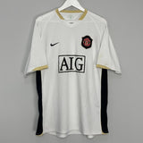 Shop 2006/08 MANCHESTER UNITED RONALDO #7 AWAY SHIRT (L) NIKE, classic football shirts, vintage football shirts & retro soccer jerseys at Cult Kits