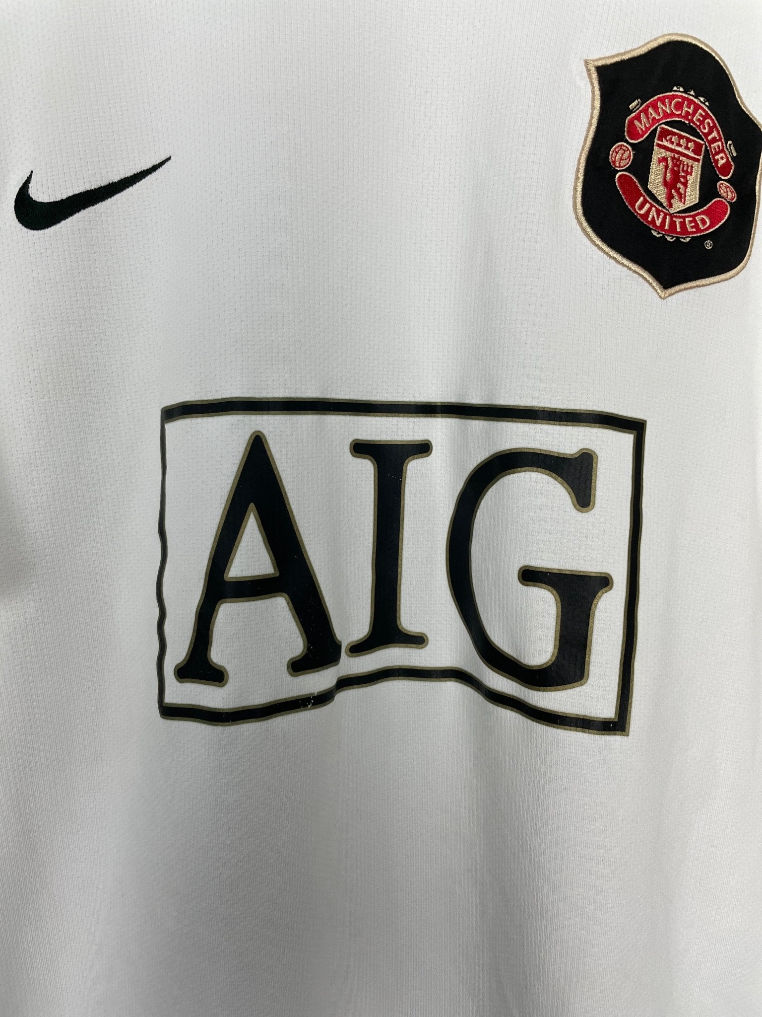 Shop 2006/08 MANCHESTER UNITED RONALDO #7 AWAY SHIRT (L) NIKE, classic football shirts, vintage football shirts & retro soccer jerseys at Cult Kits