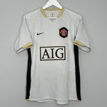 Shop 2006/08 MANCHESTER UNITED RONALDO #7 AWAY SHIRT (M) NIKE, classic football shirts, vintage football shirts & retro soccer jerseys at Cult Kits