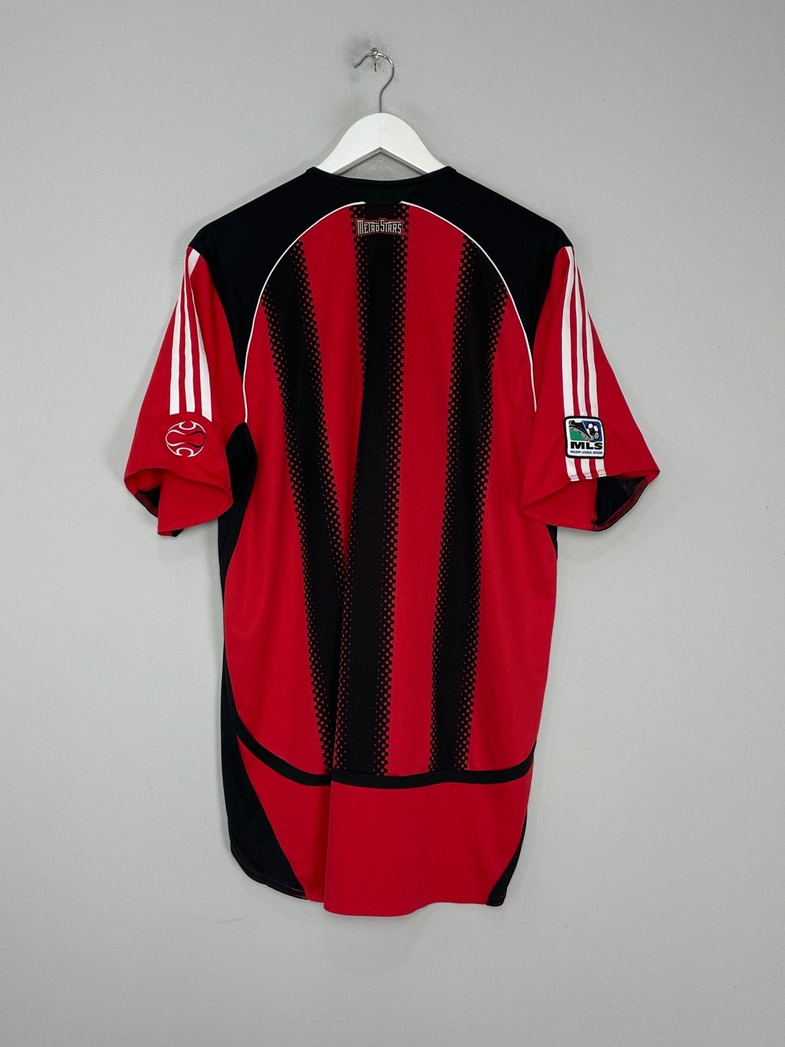 Shop 2006/08 MY/NJ METROSTARS HOME SHIRT (L) ADIDAS, classic football shirts, vintage football shirts & retro soccer jerseys at Cult Kits