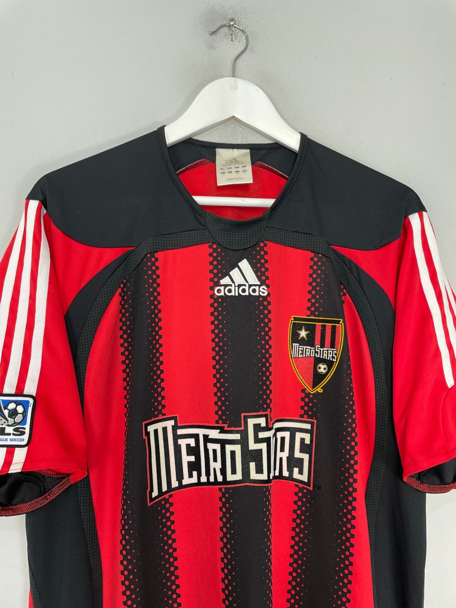 Shop 2006/08 MY/NJ METROSTARS HOME SHIRT (L) ADIDAS, classic football shirts, vintage football shirts & retro soccer jerseys at Cult Kits