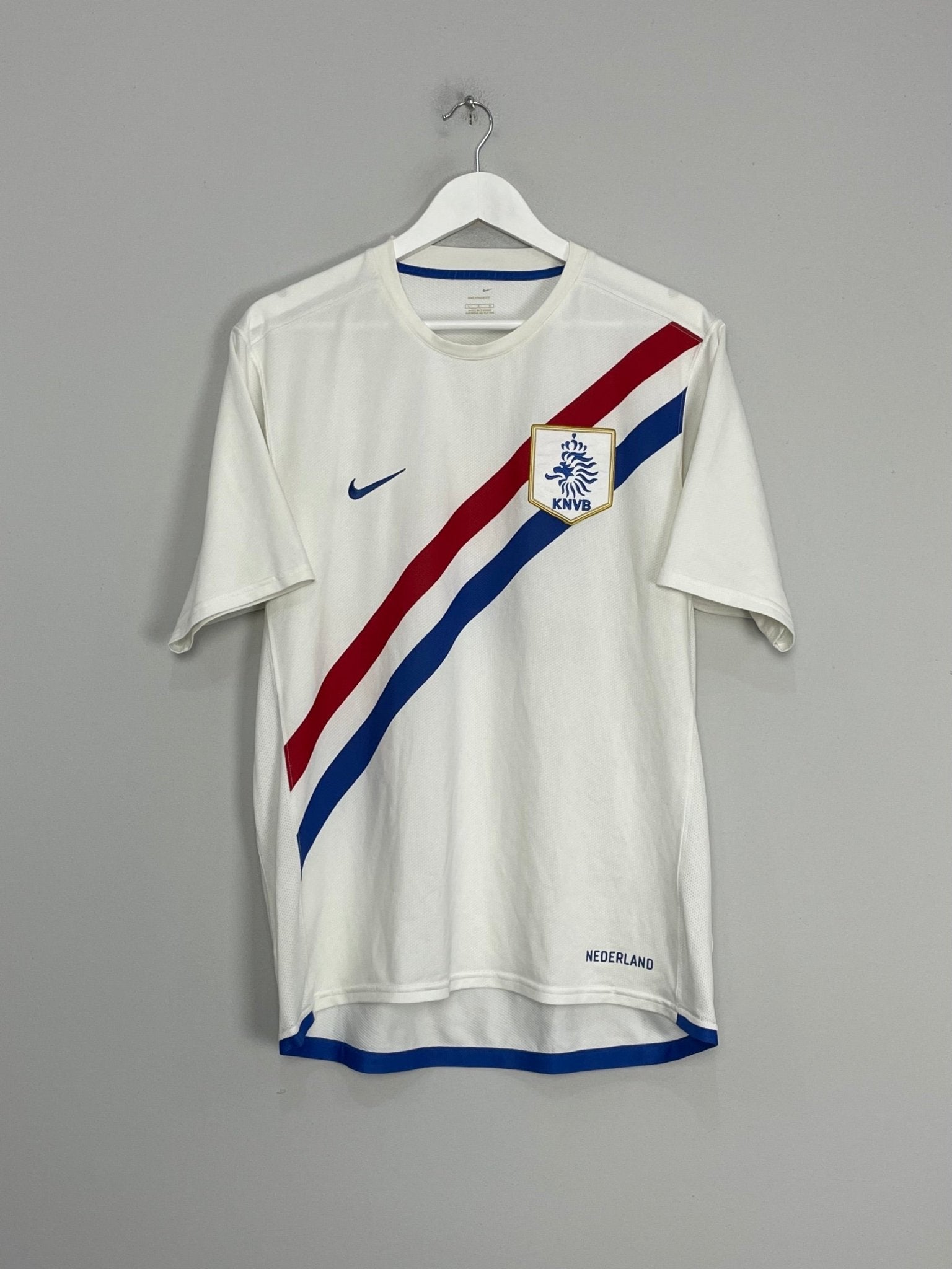Shop 2006/08 NETHERLANDS AWAY SHIRT (L) NIKE, classic football shirts, vintage football shirts & retro soccer jerseys at Cult Kits