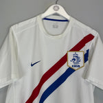 Shop 2006/08 NETHERLANDS AWAY SHIRT (M) NIKE, classic football shirts, vintage football shirts & retro soccer jerseys at Cult Kits