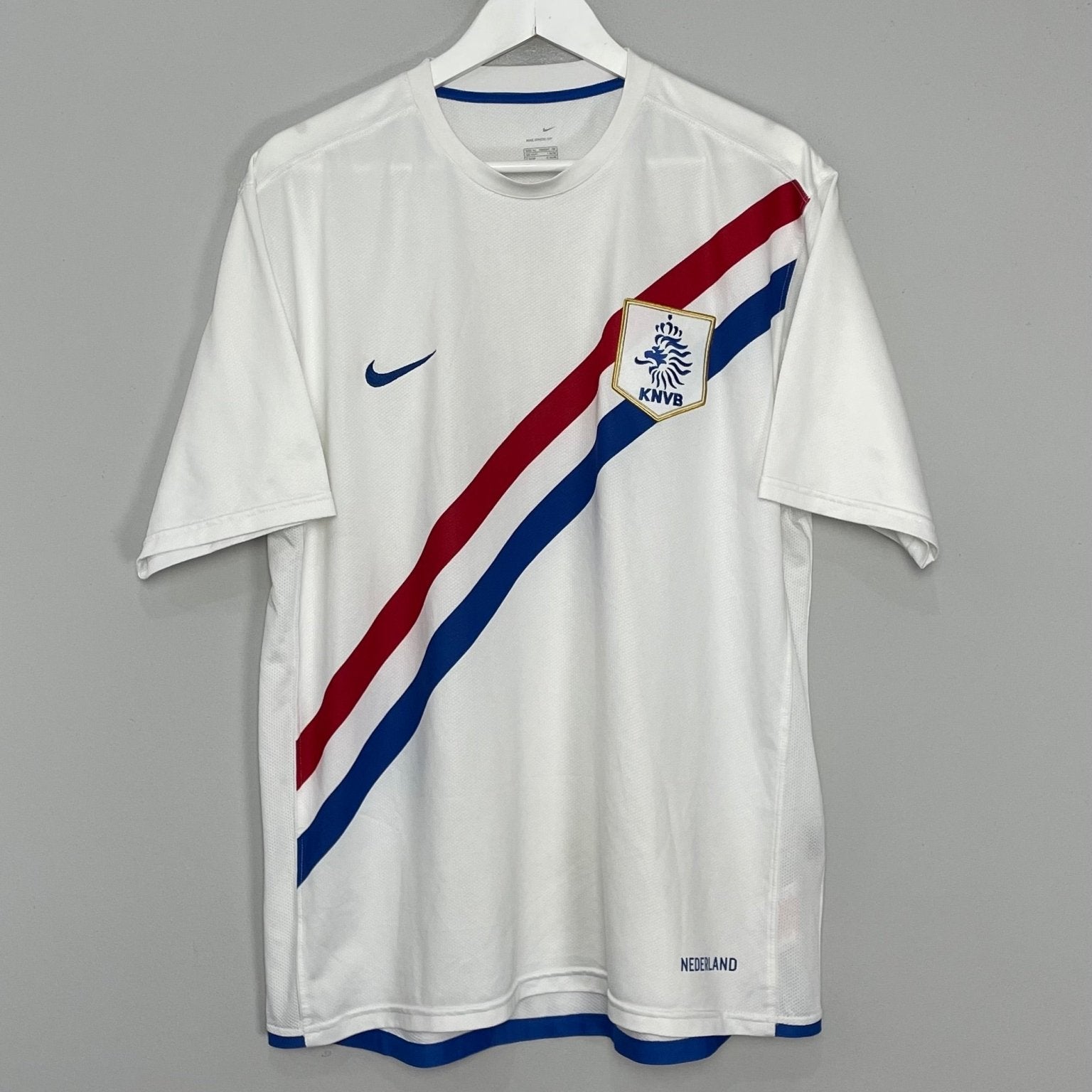 Shop 2006/08 NETHERLANDS AWAY SHIRT (XL) NIKE, classic football shirts, vintage football shirts & retro soccer jerseys at Cult Kits