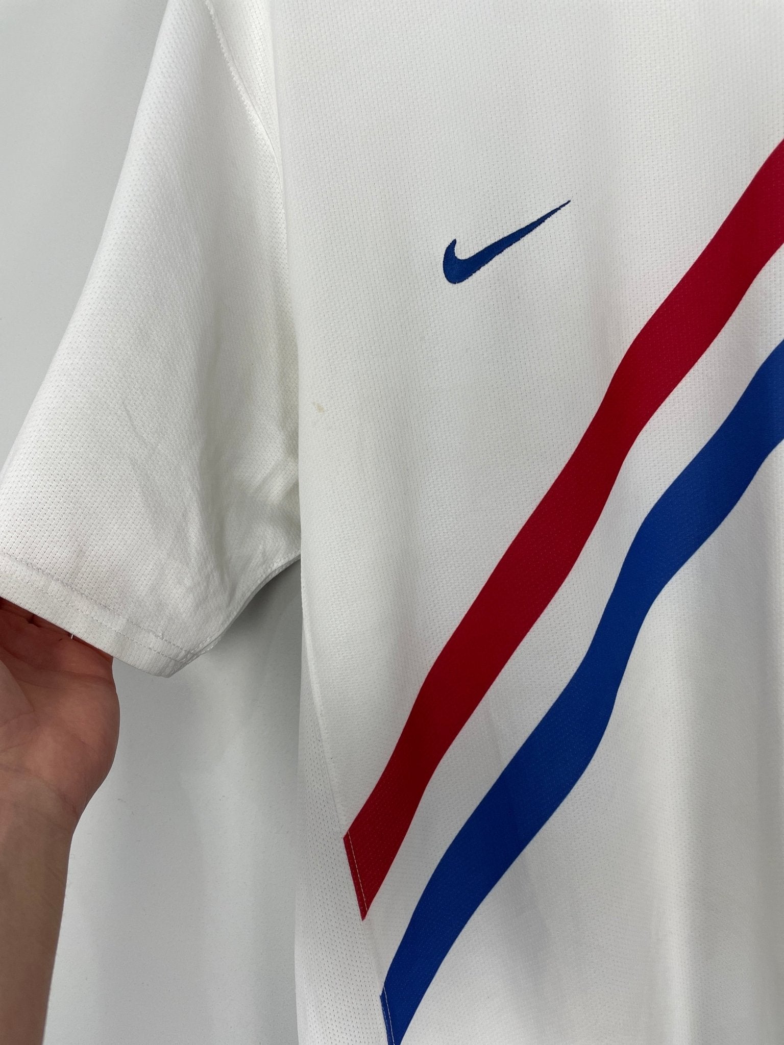 Shop 2006/08 NETHERLANDS AWAY SHIRT (XL) NIKE, classic football shirts, vintage football shirts & retro soccer jerseys at Cult Kits