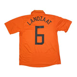 2006-08-netherlands-landzaat-6-home-shirt-m-nike897