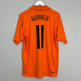 Shop 2006/08 NETHERLANDS ROBBEN #11 HOME SHIRT (L) NIKE, classic football shirts, vintage football shirts & retro soccer jerseys at Cult Kits