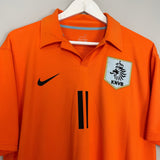 Shop 2006/08 NETHERLANDS ROBBEN #11 HOME SHIRT (L) NIKE, classic football shirts, vintage football shirts & retro soccer jerseys at Cult Kits