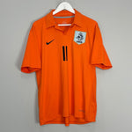 Shop 2006/08 NETHERLANDS ROBBEN #11 HOME SHIRT (L) NIKE, classic football shirts, vintage football shirts & retro soccer jerseys at Cult Kits
