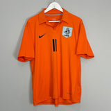 Shop 2006/08 NETHERLANDS ROBBEN #11 HOME SHIRT (L) NIKE, classic football shirts, vintage football shirts & retro soccer jerseys at Cult Kits