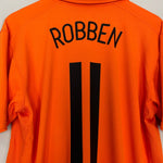 Shop 2006/08 NETHERLANDS ROBBEN #11 HOME SHIRT (L) NIKE, classic football shirts, vintage football shirts & retro soccer jerseys at Cult Kits