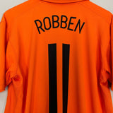Shop 2006/08 NETHERLANDS ROBBEN #11 HOME SHIRT (L) NIKE, classic football shirts, vintage football shirts & retro soccer jerseys at Cult Kits