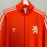 Shop 2006/08 NETHERLANDS TRACKSUIT TOP (XL) ADIDAS, classic football shirts, vintage football shirts & retro soccer jerseys at Cult Kits