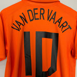 Shop 2006/08 NETHERLANDS VAN DER VAART #10 HOME SHIRT (M) NIKE, classic football shirts, vintage football shirts & retro soccer jerseys at Cult Kits