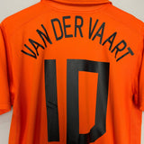 Shop 2006/08 NETHERLANDS VAN DER VAART #10 HOME SHIRT (M) NIKE, classic football shirts, vintage football shirts & retro soccer jerseys at Cult Kits