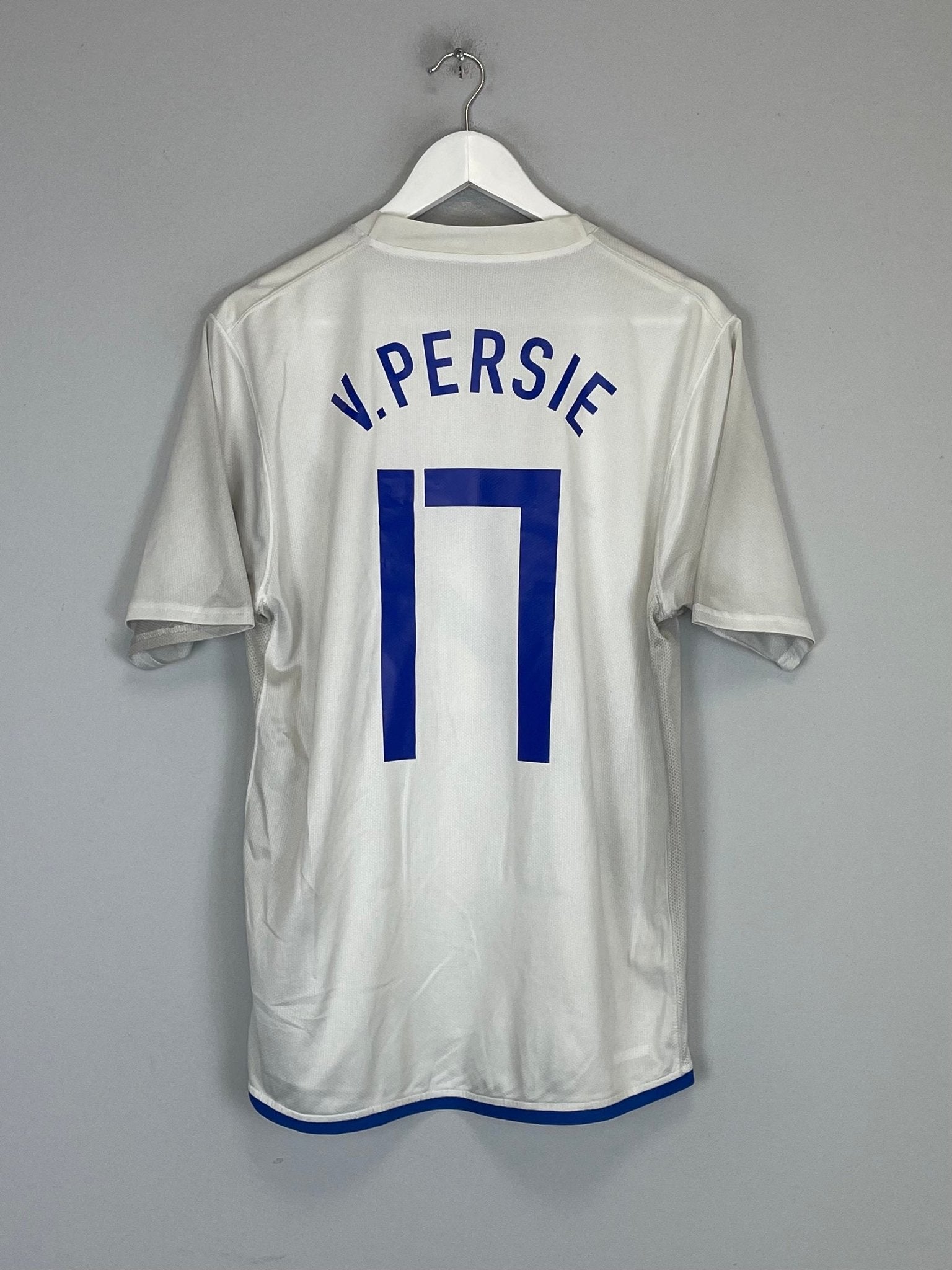 Shop 2006/08 NETHERLANDS V.PERSIE #11 AWAY SHIRT (M) NIKE, classic football shirts, vintage football shirts & retro soccer jerseys at Cult Kits