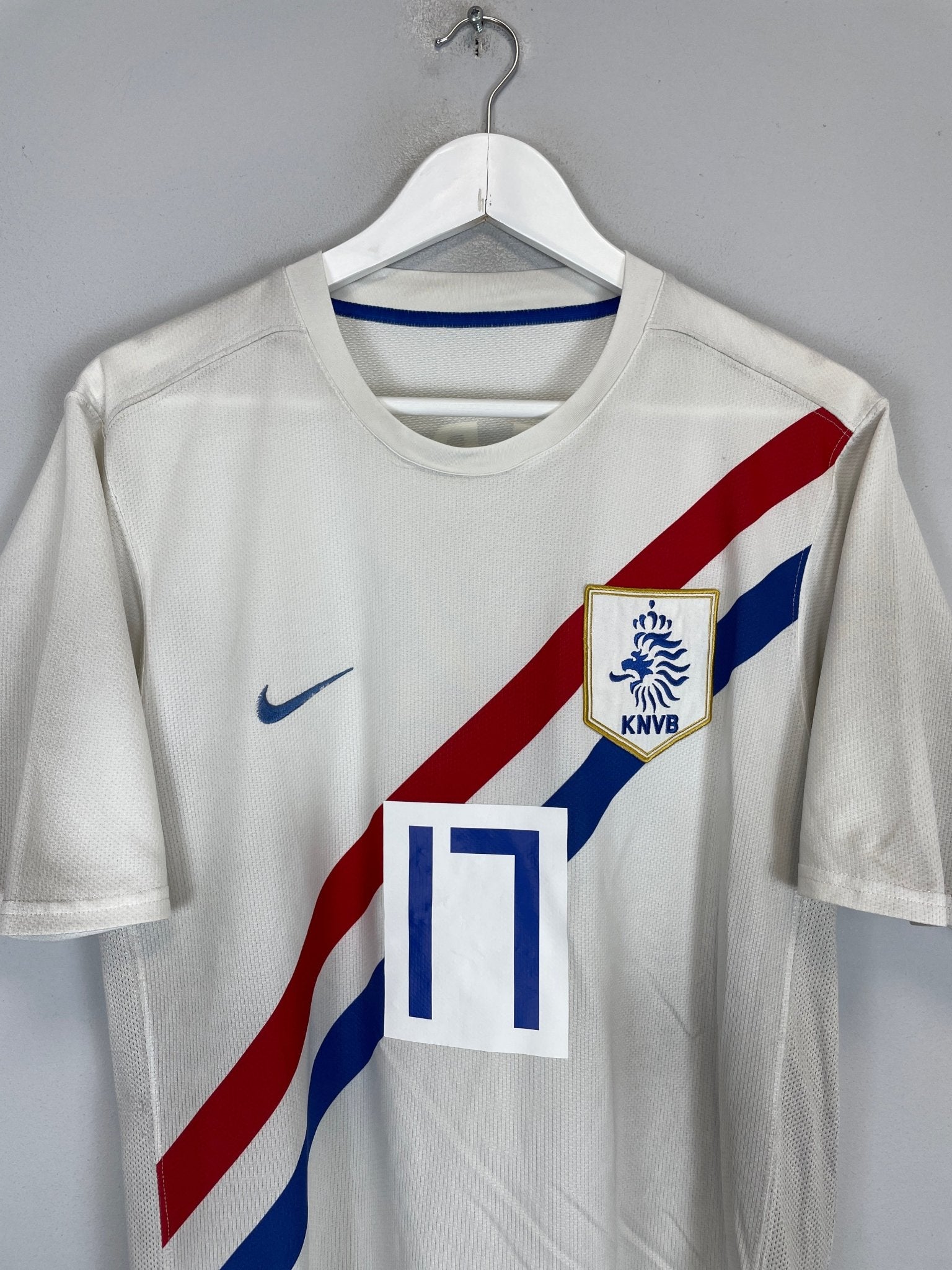 Shop 2006/08 NETHERLANDS V.PERSIE #11 AWAY SHIRT (M) NIKE, classic football shirts, vintage football shirts & retro soccer jerseys at Cult Kits