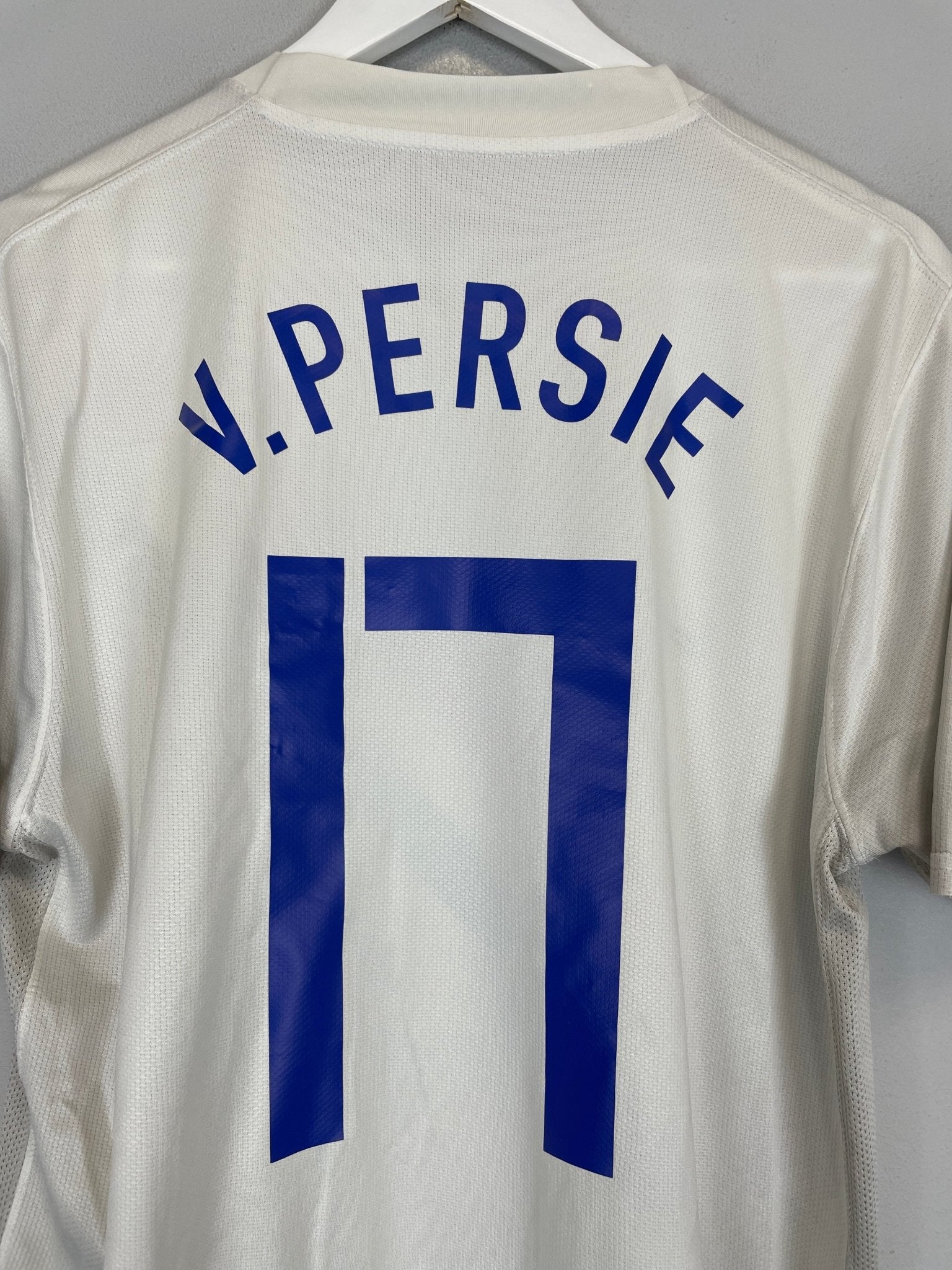 Shop 2006/08 NETHERLANDS V.PERSIE #11 AWAY SHIRT (M) NIKE, classic football shirts, vintage football shirts & retro soccer jerseys at Cult Kits