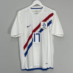 Shop 2006/08 NETHERLANDS V.PERSIE #17 AWAY SHIRT (M) NIKE, classic football shirts, vintage football shirts & retro soccer jerseys at Cult Kits