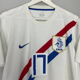 Shop 2006/08 NETHERLANDS V.PERSIE #17 AWAY SHIRT (M) NIKE, classic football shirts, vintage football shirts & retro soccer jerseys at Cult Kits