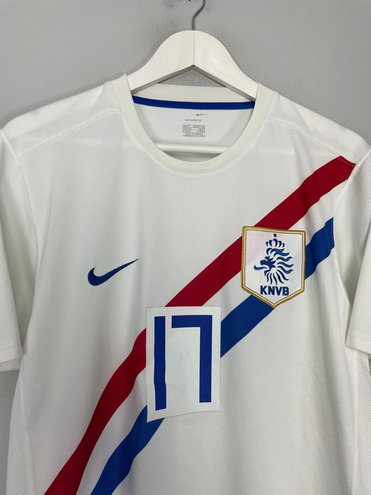Shop 2006/08 NETHERLANDS V.PERSIE #17 AWAY SHIRT (M) NIKE, classic football shirts, vintage football shirts & retro soccer jerseys at Cult Kits