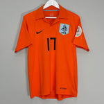 Shop 2006/08 NETHERLANDS V.PERSIE #17 HOME SHIRT (M) NIKE, classic football shirts, vintage football shirts & retro soccer jerseys at Cult Kits