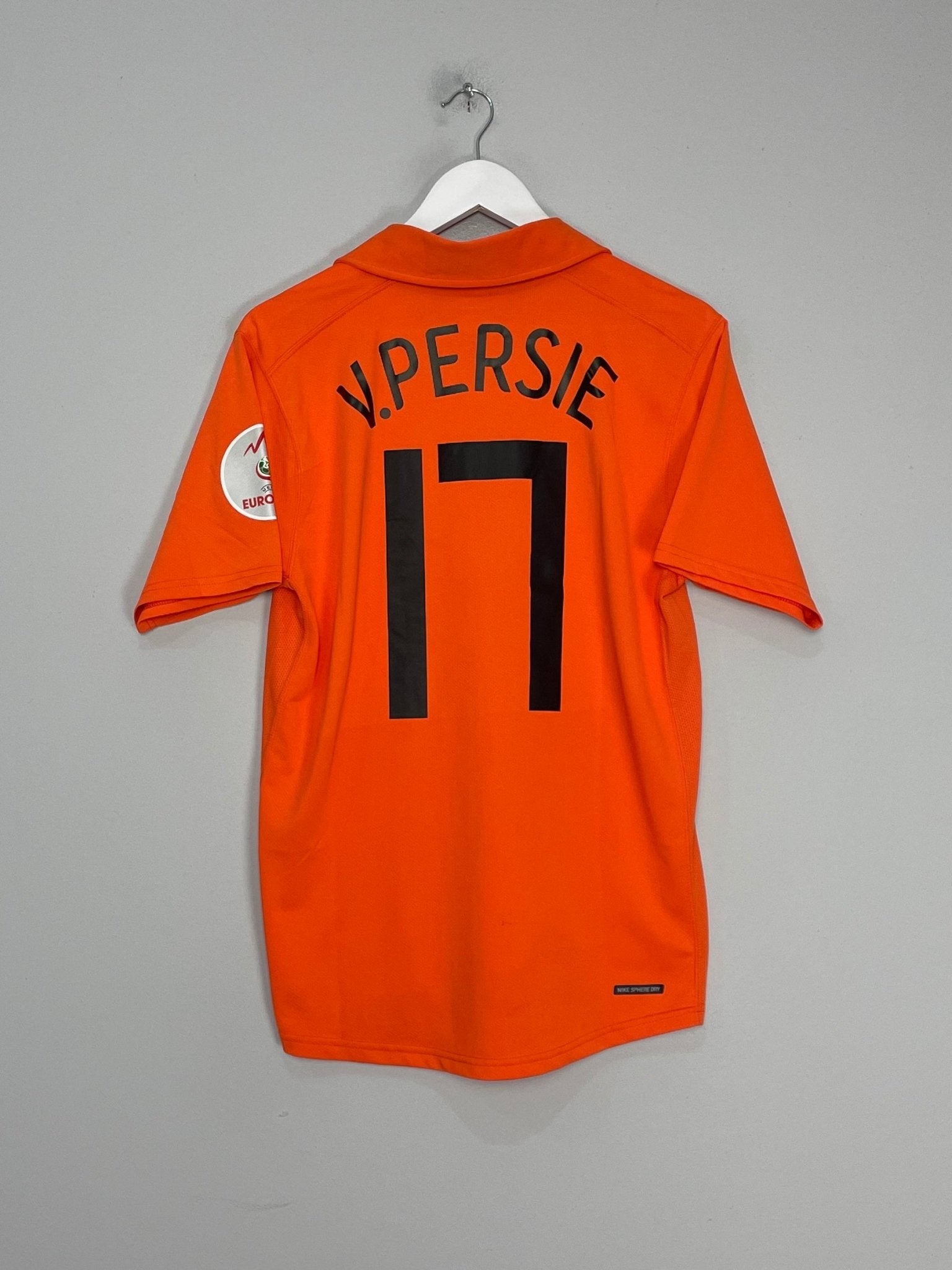 Shop 2006/08 NETHERLANDS V.PERSIE #17 HOME SHIRT (M) NIKE, classic football shirts, vintage football shirts & retro soccer jerseys at Cult Kits