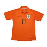 Buy 2006/08 Netherlands V.Persie 17 Home Shirt (M) Nike ~ Free worldwide shipping ~ Authentic Vintage Football Shirts from Cult Kits