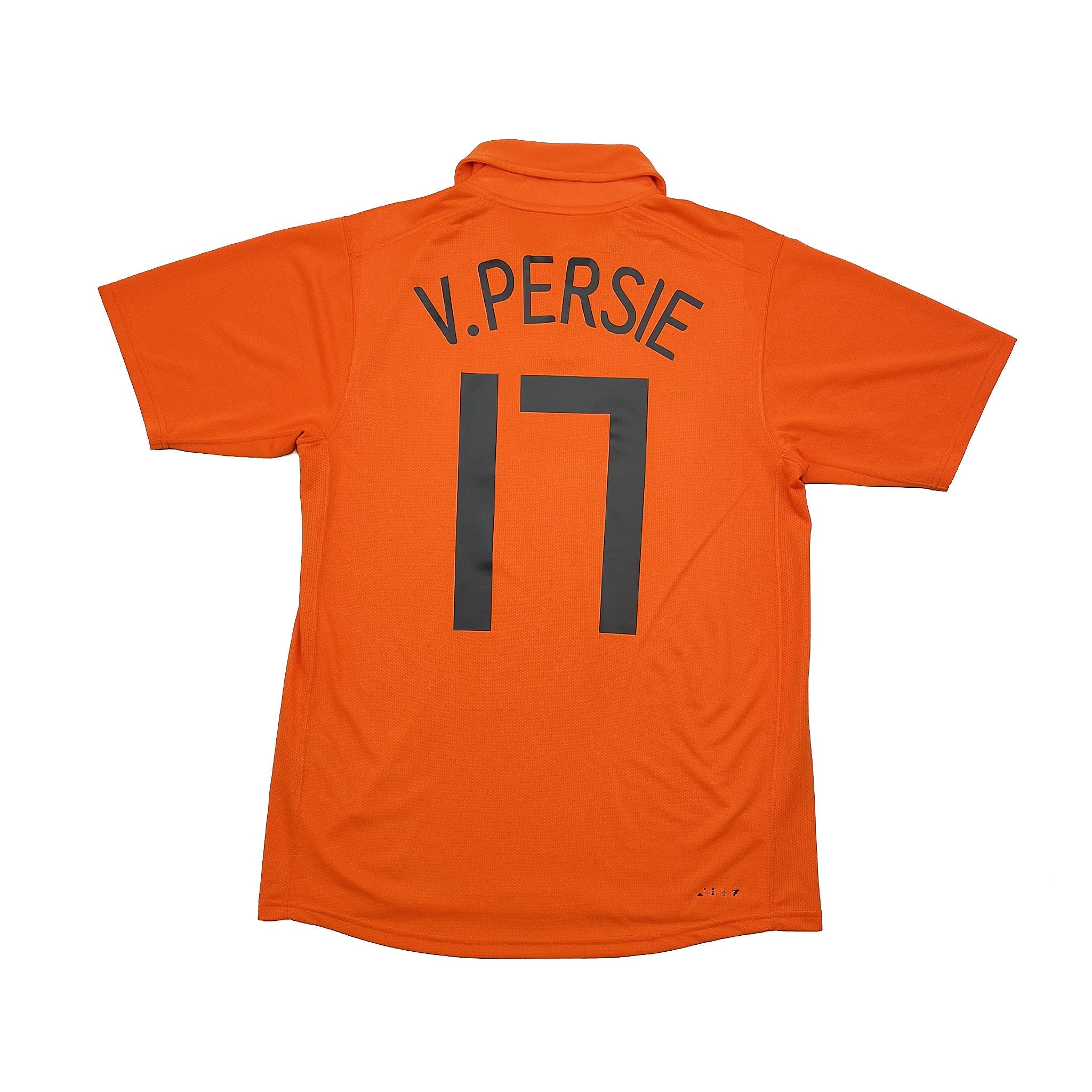 Buy 2006/08 Netherlands V.Persie 17 Home Shirt (M) Nike ~ Free worldwide shipping ~ Authentic Vintage Football Shirts from Cult Kits