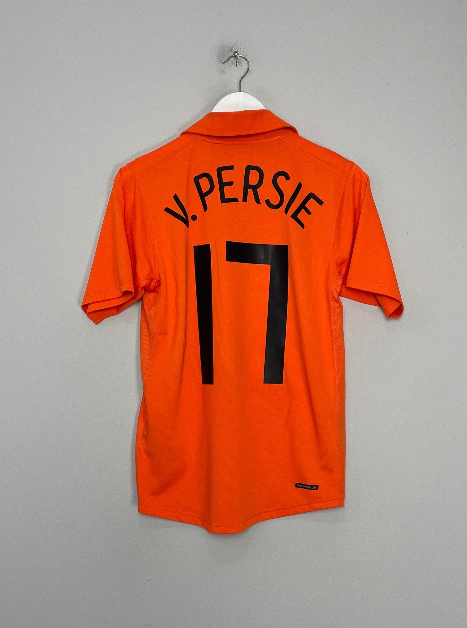 Shop 2006/08 NETHERLANDS V.PERSIE #17 HOME SHIRT (S) NIKE, classic football shirts, vintage football shirts & retro soccer jerseys at Cult Kits
