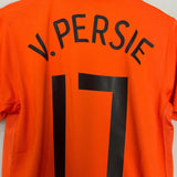 Shop 2006/08 NETHERLANDS V.PERSIE #17 HOME SHIRT (S) NIKE, classic football shirts, vintage football shirts & retro soccer jerseys at Cult Kits