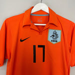 Shop 2006/08 NETHERLANDS V.PERSIE #17 HOME SHIRT (S) NIKE, classic football shirts, vintage football shirts & retro soccer jerseys at Cult Kits