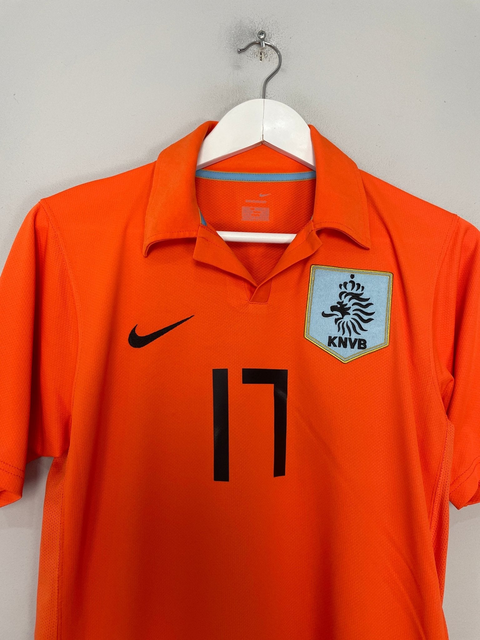 Shop 2006/08 NETHERLANDS V.PERSIE #17 HOME SHIRT (S) NIKE, classic football shirts, vintage football shirts & retro soccer jerseys at Cult Kits