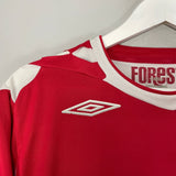 Shop 2006/08 NOTTINGHAM FOREST HOME SHIRT (L) UMBRO, classic football shirts, vintage football shirts & retro soccer jerseys at Cult Kits