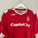 Shop 2006/08 NOTTINGHAM FOREST HOME SHIRT (L) UMBRO, classic football shirts, vintage football shirts & retro soccer jerseys at Cult Kits