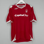 Shop 2006/08 NOTTINGHAM FOREST HOME SHIRT (L) UMBRO, classic football shirts, vintage football shirts & retro soccer jerseys at Cult Kits
