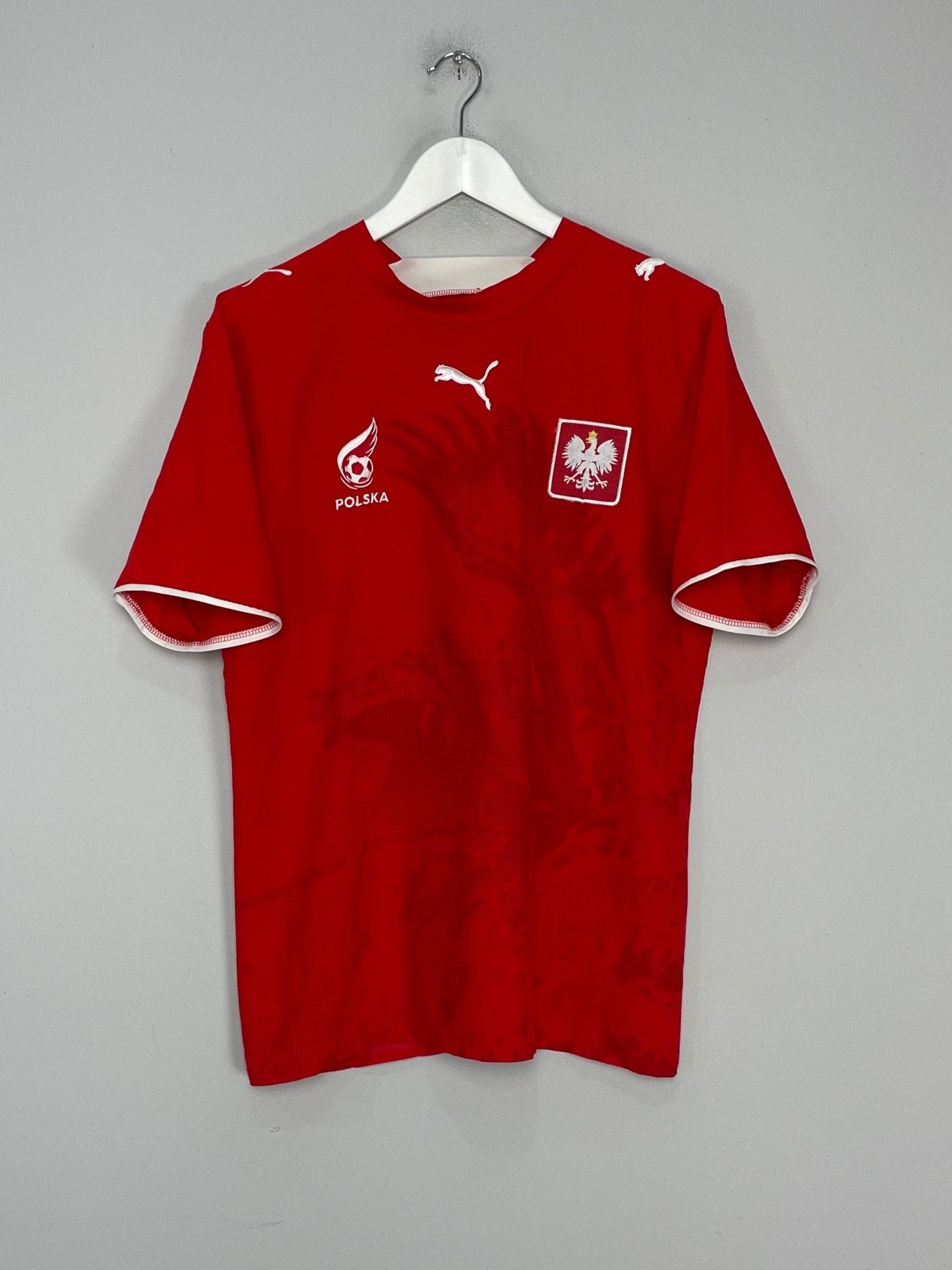Shop 2006/08 POLAND AWAY SHIRT (M) PUMA, classic football shirts, vintage football shirts & retro soccer jerseys at Cult Kits