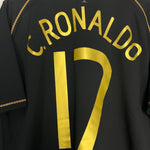 Shop 2006/08 PORTUGAL C.RONALDO #17 AWAY SHIRT (XL) NIKE, classic football shirts, vintage football shirts & retro soccer jerseys at Cult Kits
