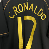 Shop 2006/08 PORTUGAL C.RONALDO #17 AWAY SHIRT (XL) NIKE, classic football shirts, vintage football shirts & retro soccer jerseys at Cult Kits